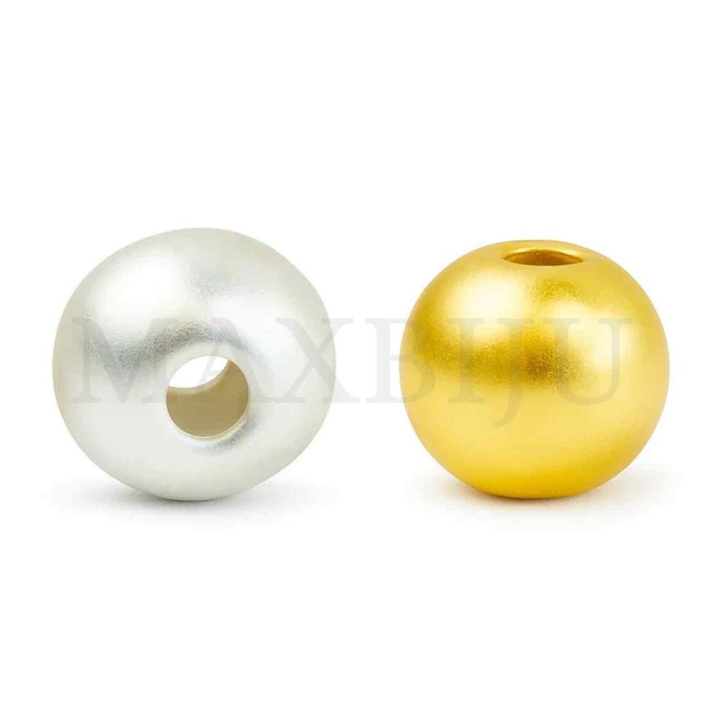 Zinc Round Beads 6mm