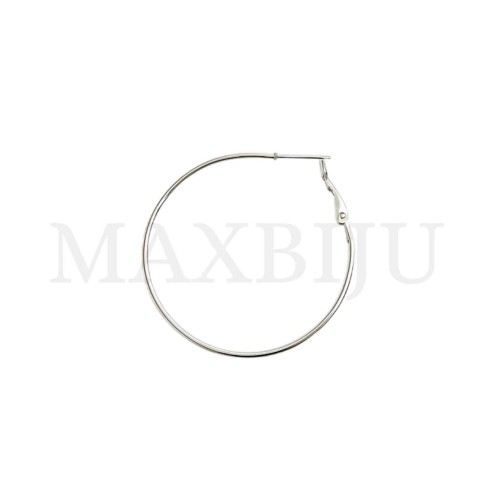 Metal Hoop Earring Base 45mm