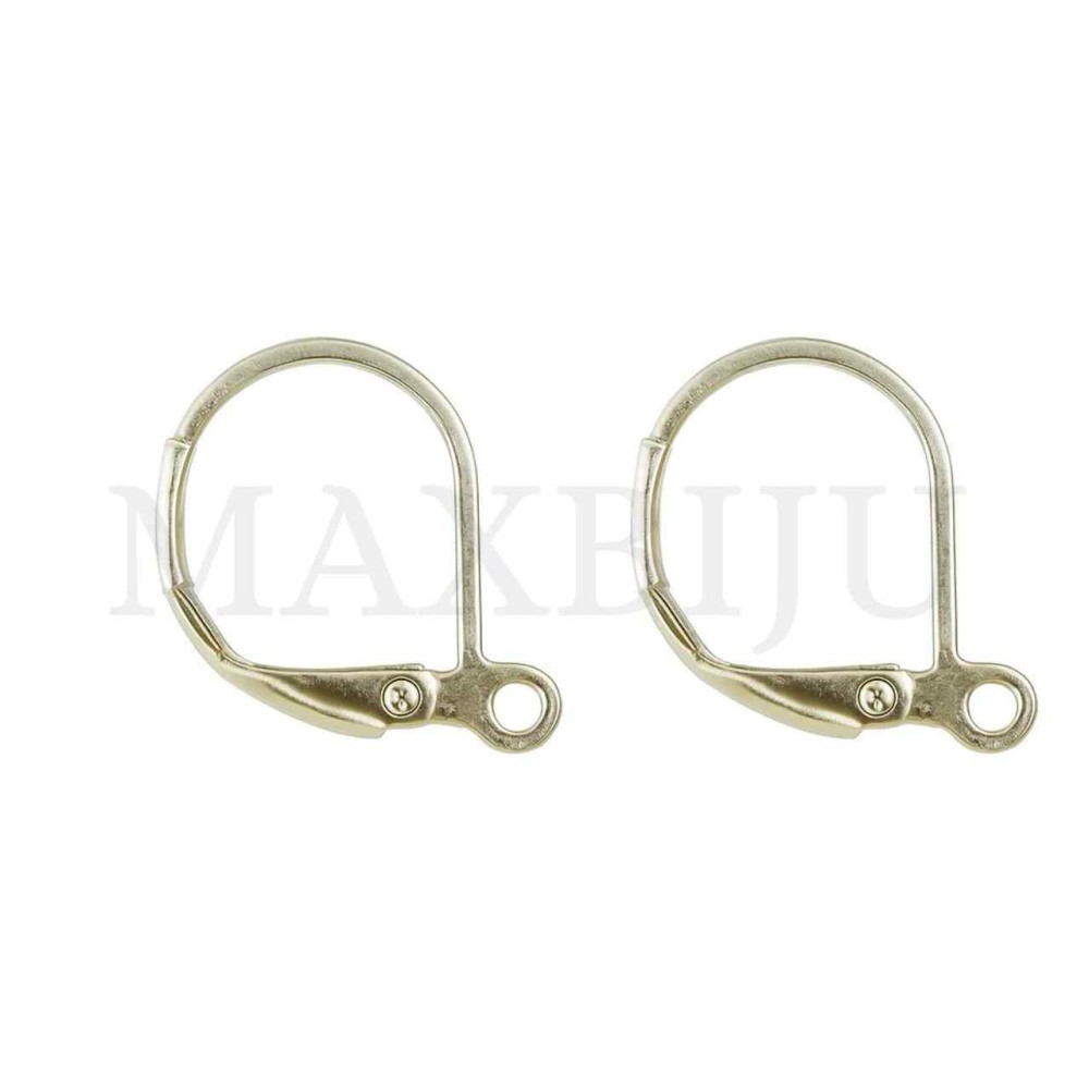 Steel Hoop Earring Base 11x14mm