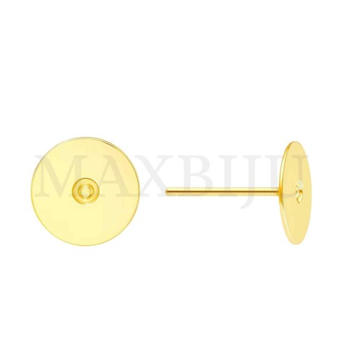 Metal Earring Base 8mm