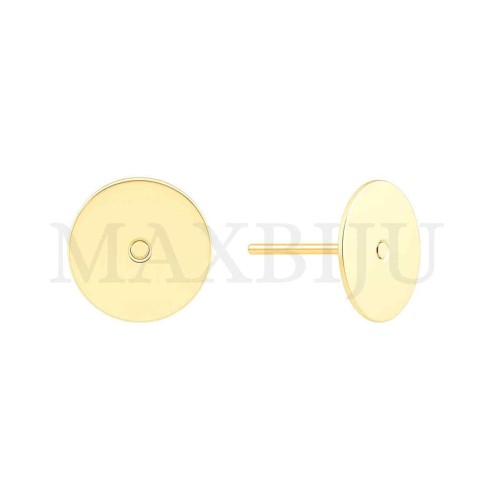 Metal Earring Base 10mm