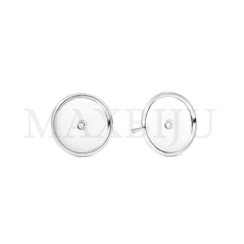Metal Base for Cabochon 12mm