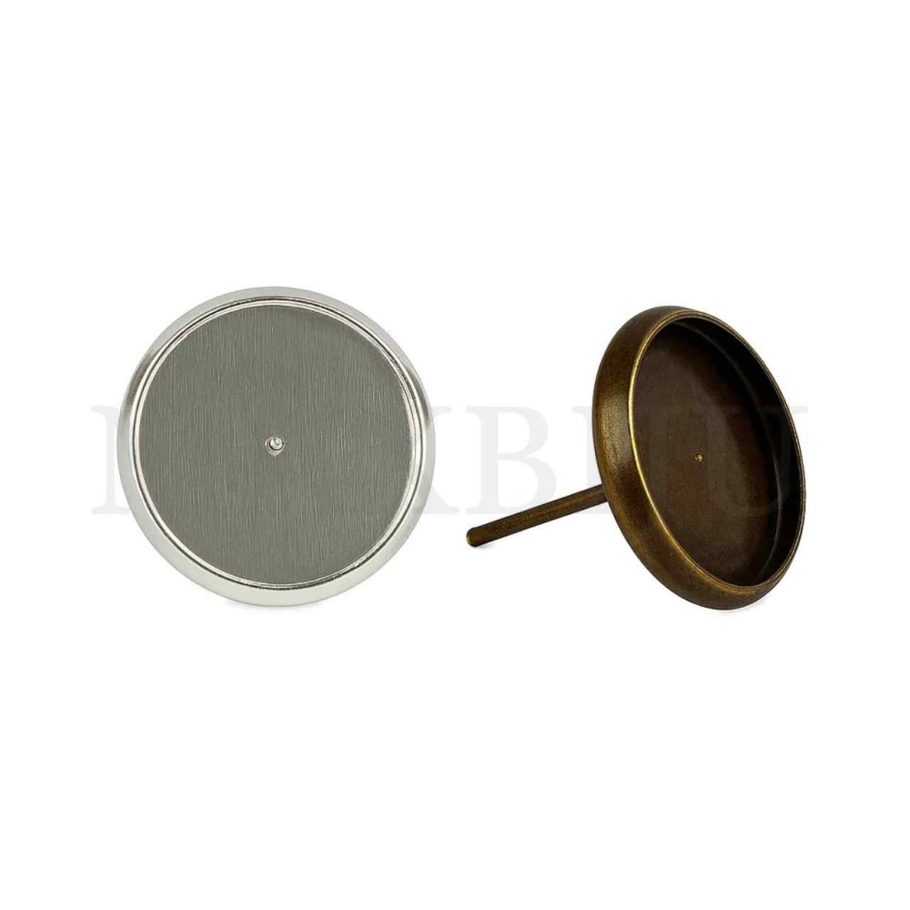 Metal Base for Cabochon 14mm