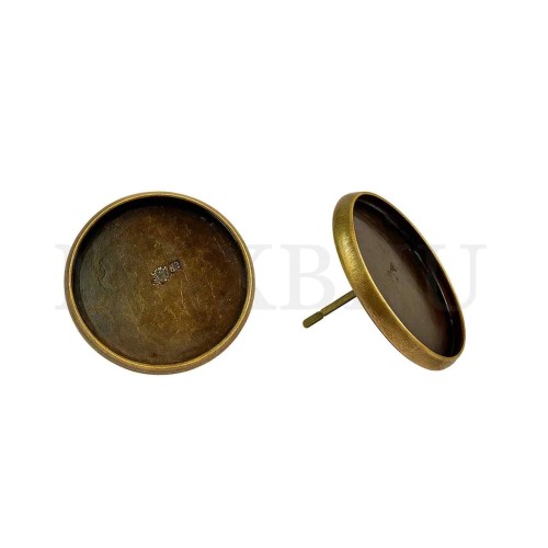 Metal Base for Cabochon 20mm