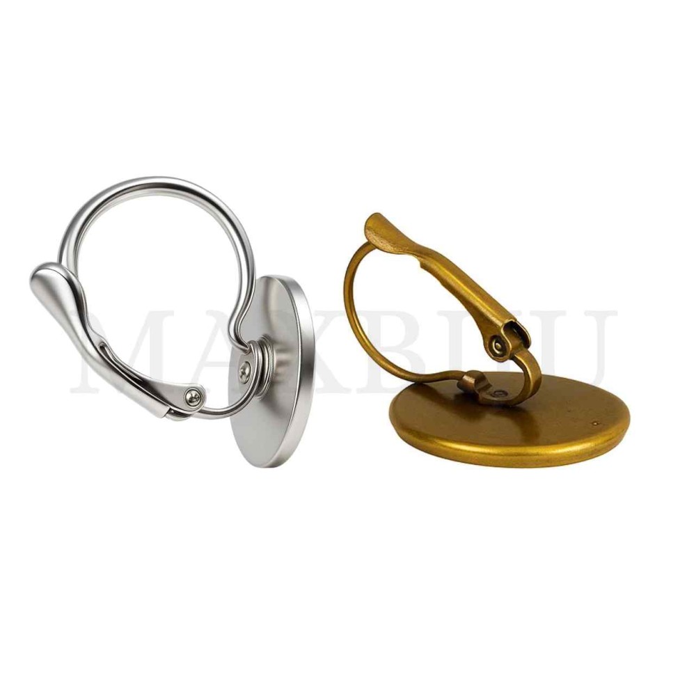 Metal Earring Base for Cabochon 20x24mm