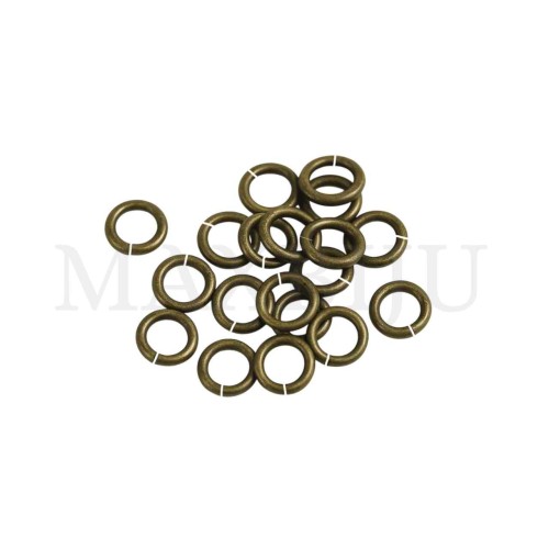 Metal Open Jumprings  0.7x5mm