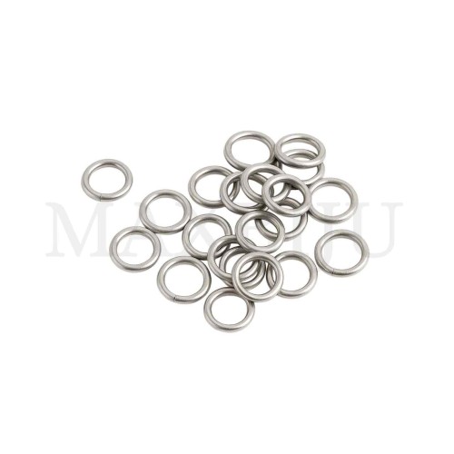 Metal Open Jumprings  0.7x5mm