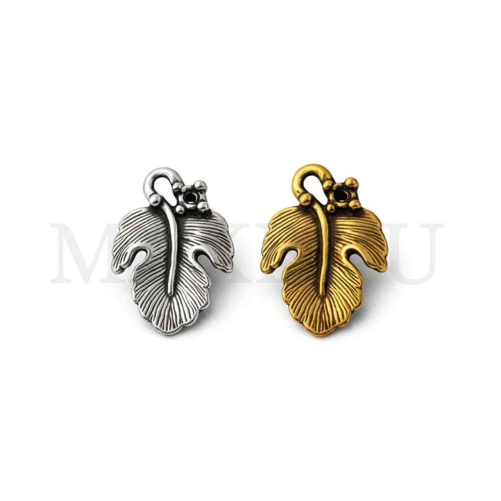 Metal Pendant - Sheet 12x18mm