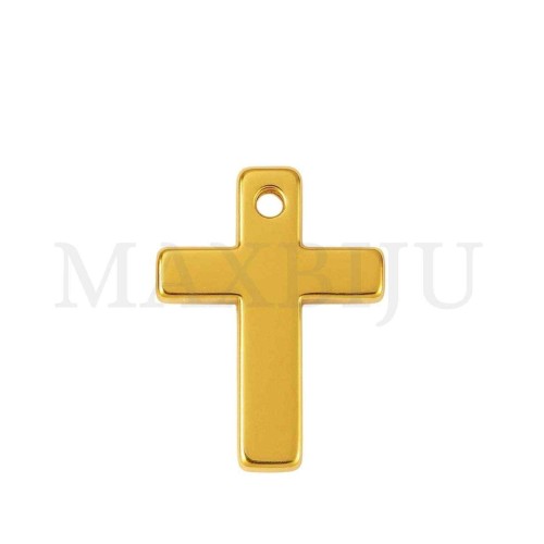 Metal Pendant - Cross 10x14mm