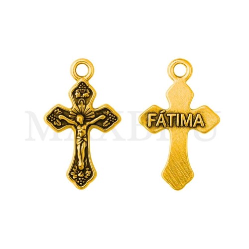 Metal Pendant - Cross 14x20mm