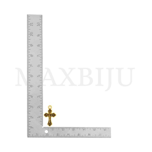 Metal Pendant - Cross 14x20mm