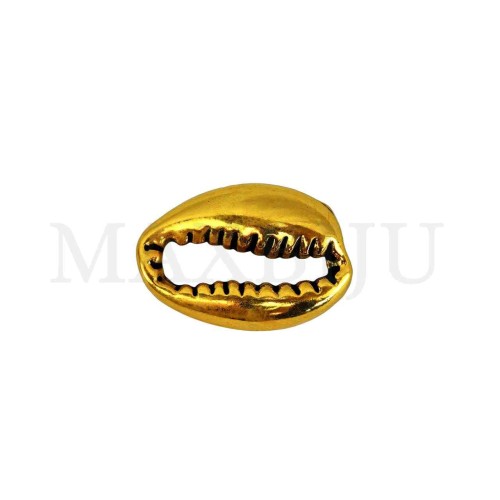 Metal Pendant - Shell 17x11mm