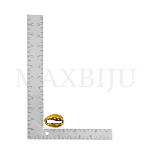 Metal Pendant - Shell 17x11mm