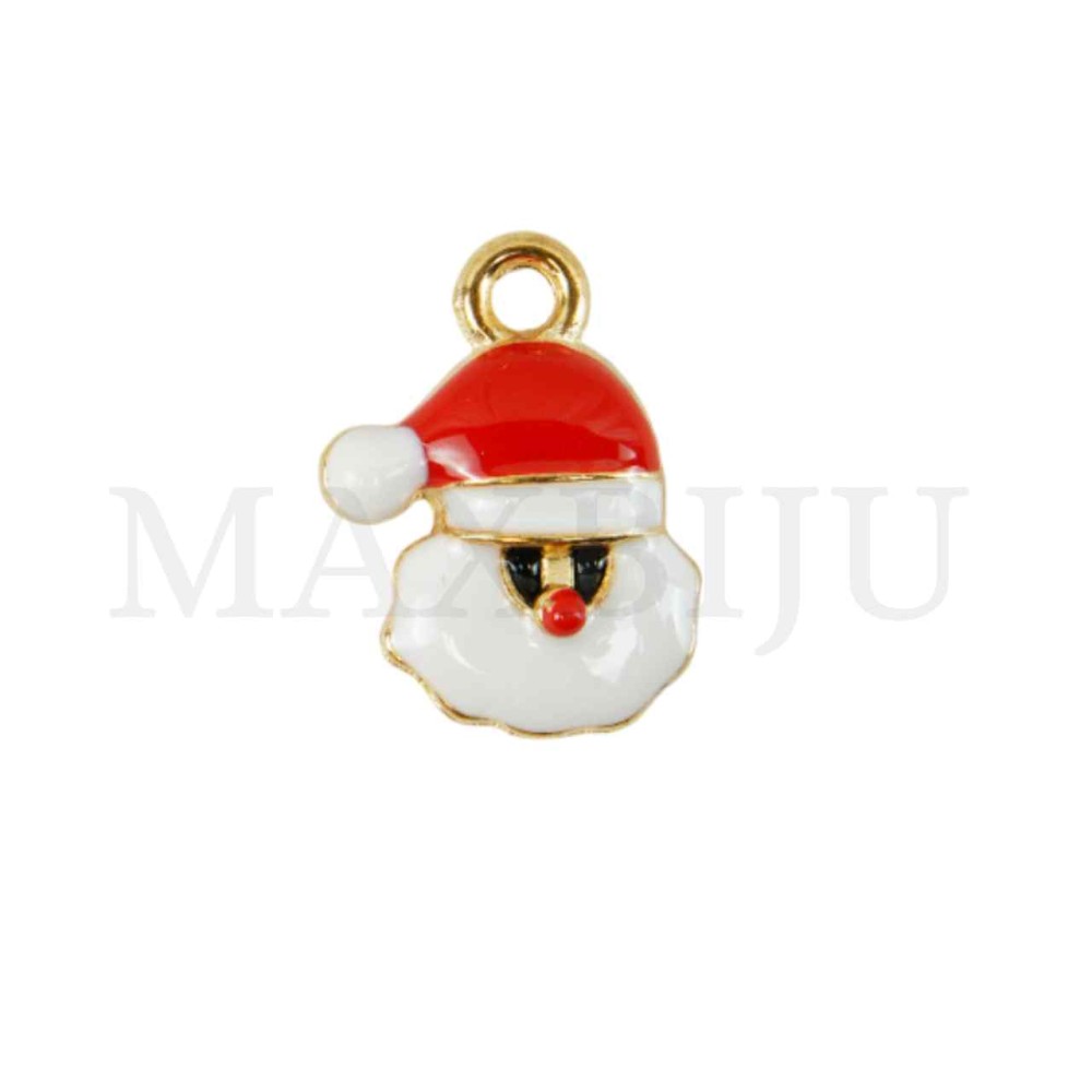 Metal Santa Claus Pendant 13x29mm