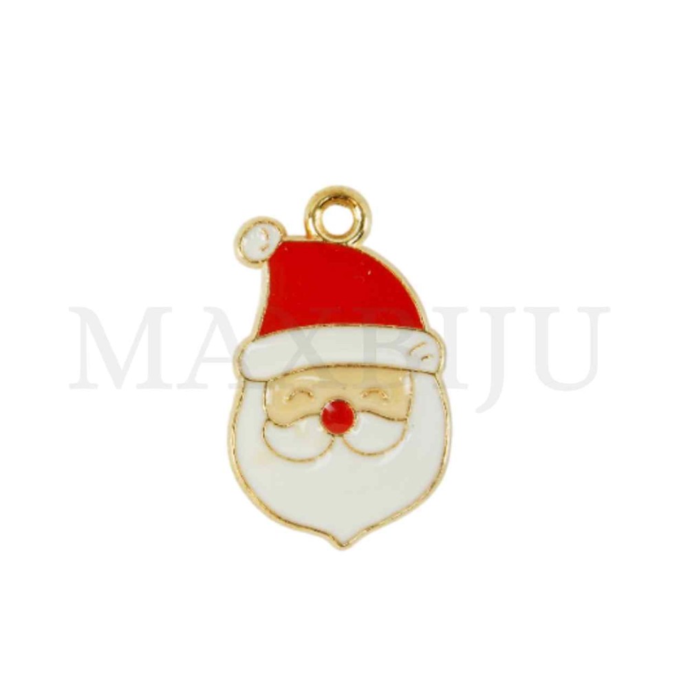 Metal Santa Claus Pendant 11x20mm