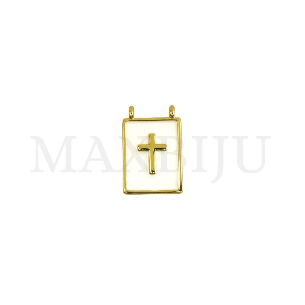 12x17mm rhodium-Plated Pendant.