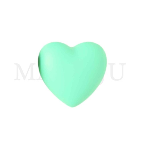 Silicone Beads Heart 21x17mm