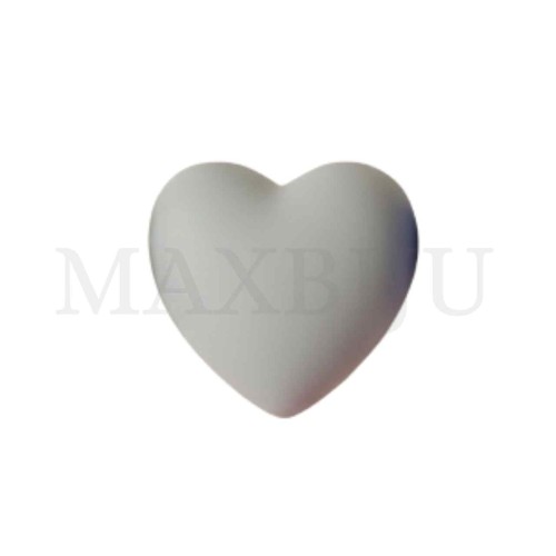 Silicone Beads Heart 21x17mm