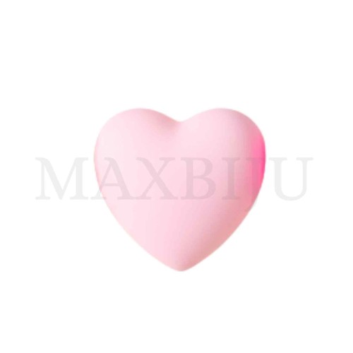 Silicone Beads Heart 21x17mm