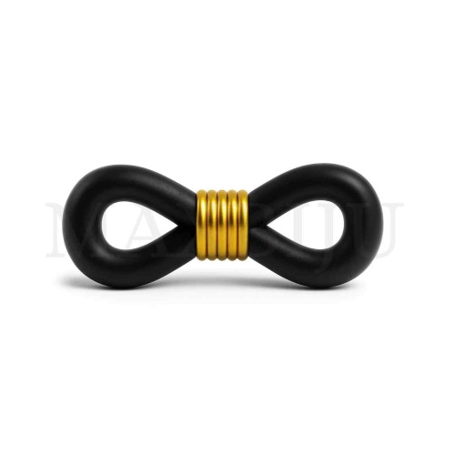 Steel Eyeglass Chains Ends Adjustable Rubber