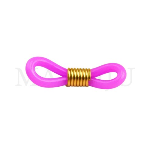 Steel Eyeglass Chains Ends Adjustable Rubber