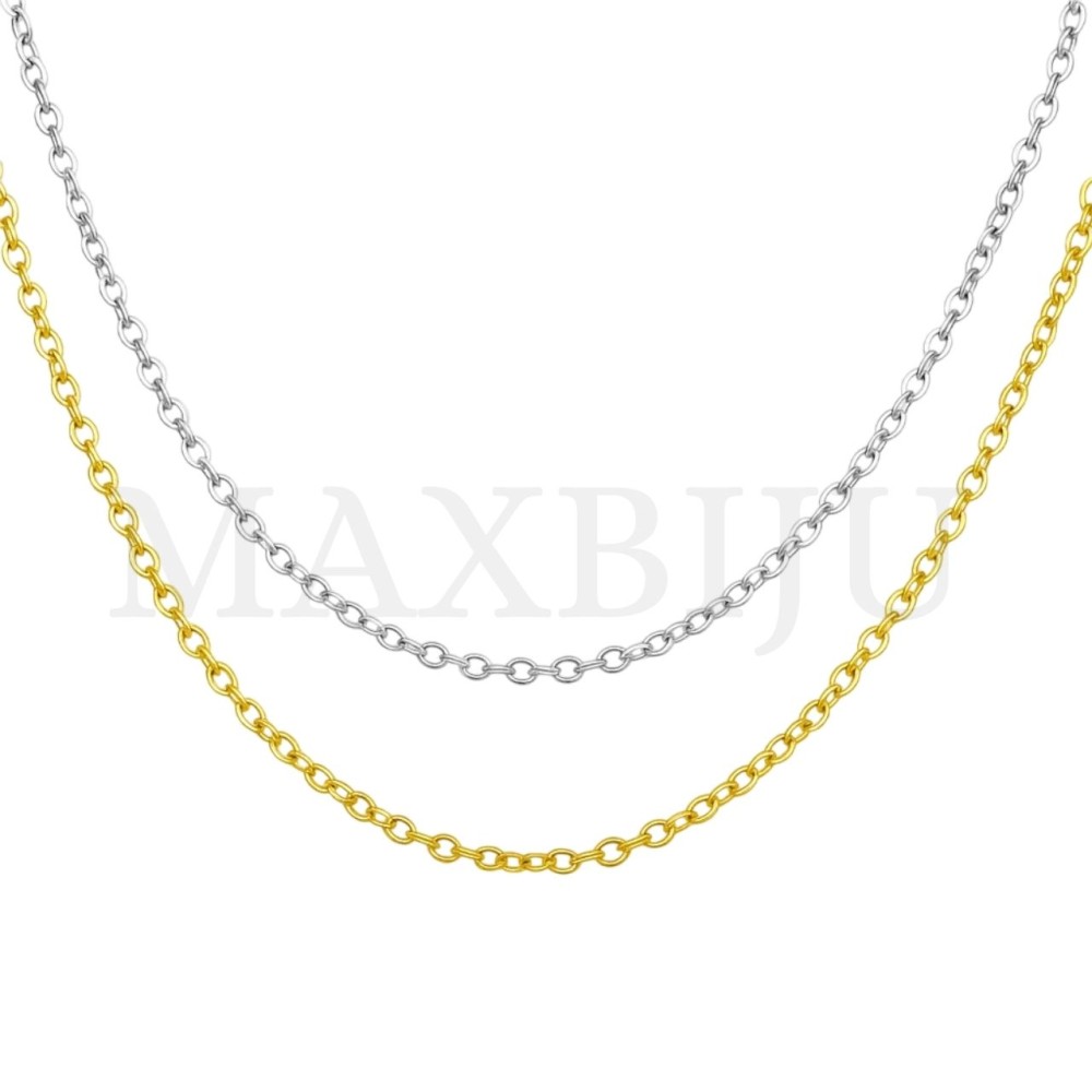 0.3mm Steel Oval Links Chain (45mm)