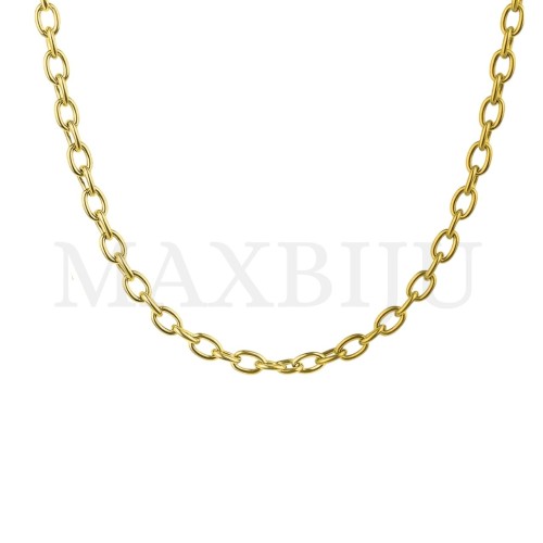 1.0mm Steel Oval Links Chain (45mm)