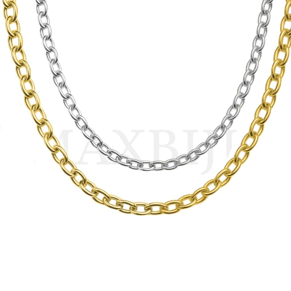 1.2mm Steel Oval Links Chain (45mm)