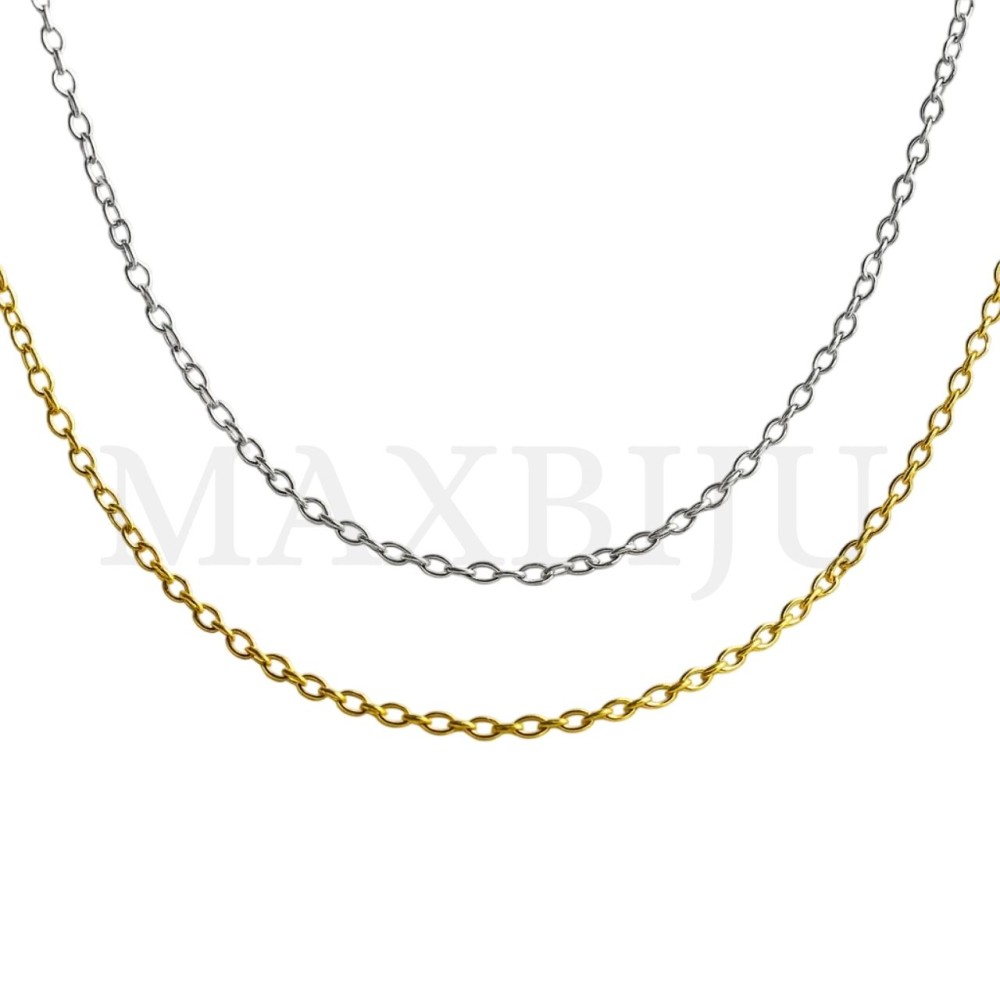 0.4mm Steel Cable Chain (45mm)