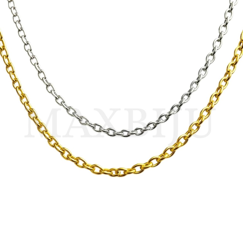 0.6mm Steel Cable Chain (45mm)