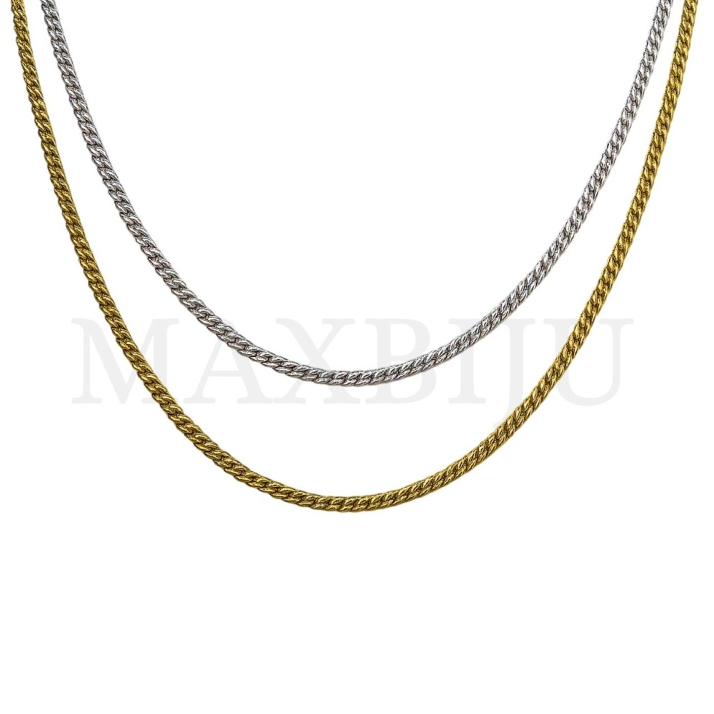 0.5mm Steel Oval Links Rope Chain (45mm)