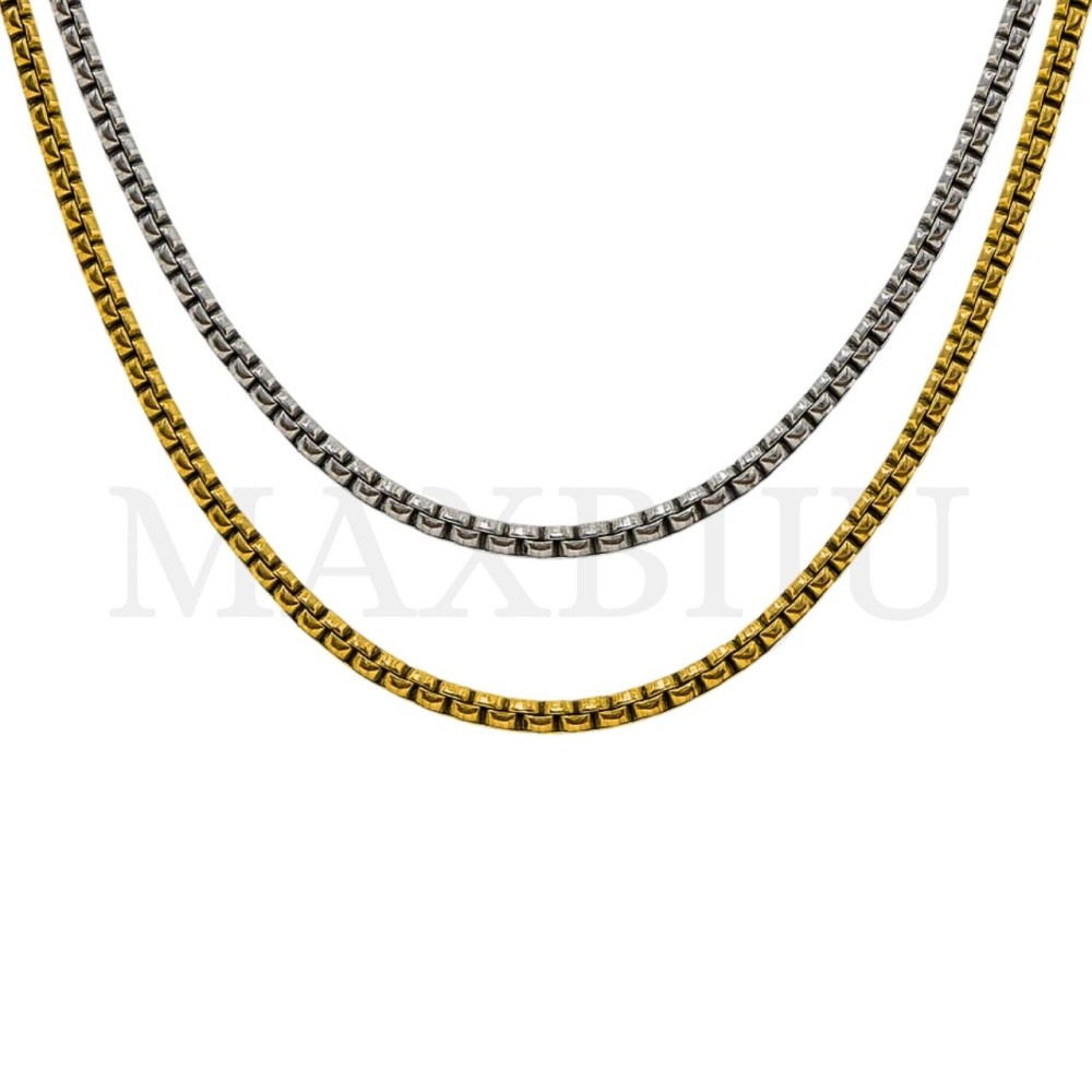 3.0mm Steel Box Chain (60mm)