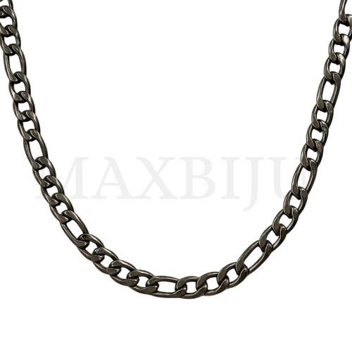 1.6mm NK 3:1 Steel Figaro Links Chain (60mm)