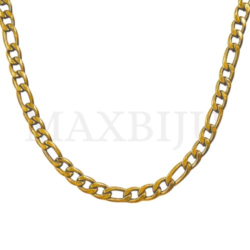 2.3mm NK 1:1 Steel Figaro Links Chain (60mm)