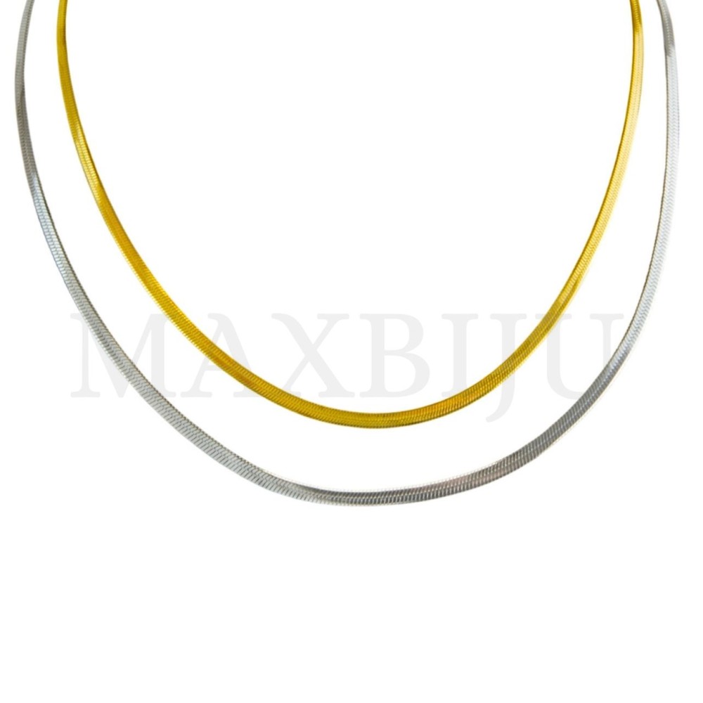 4.0mm Steel Flat Snake (45cm)