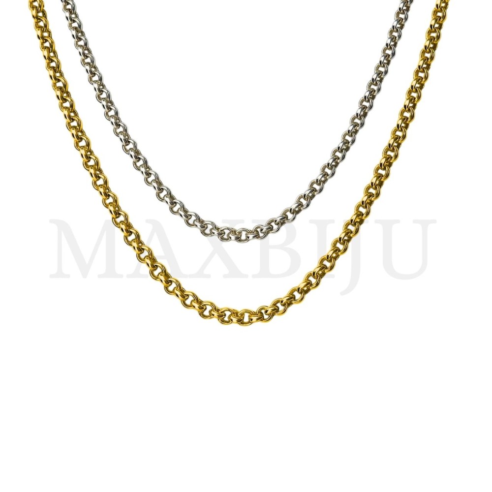 2.0mm Steel Belcher Links Chain (45mm) - 12 pieces