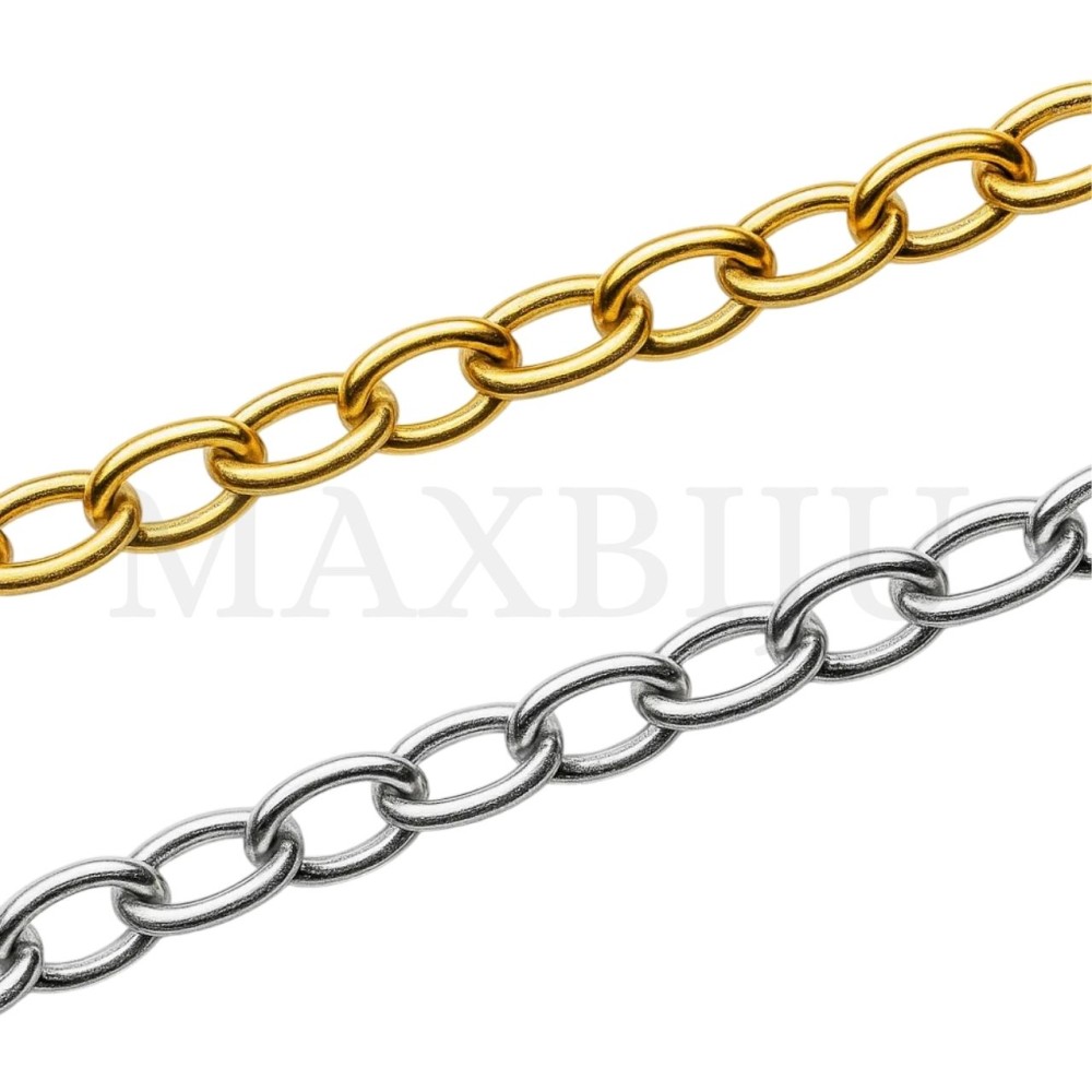 0.5mm Steel Cable Chain - Coil