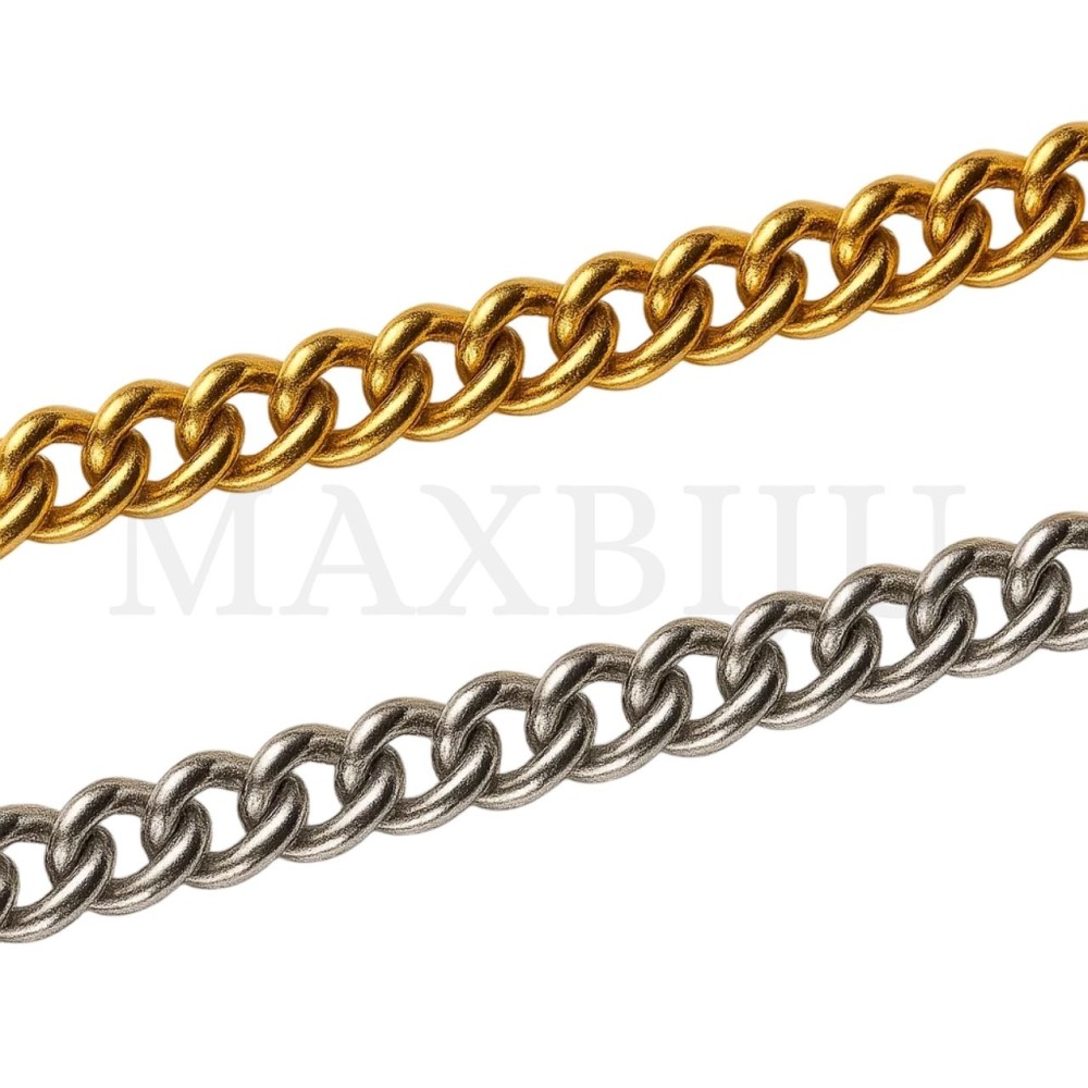 0.6mm Steel Oval Links Rope Chain  - Coil
