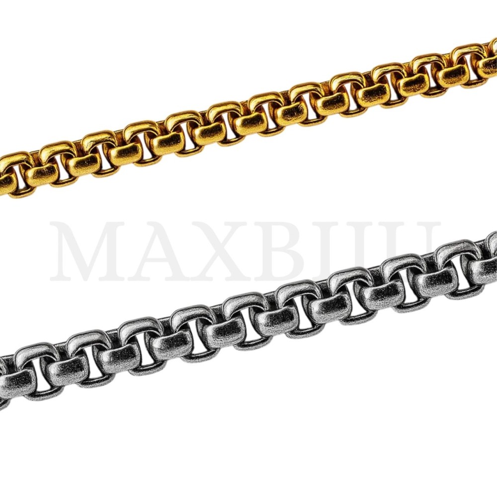 5.0mm Steel Box Chain - Coil