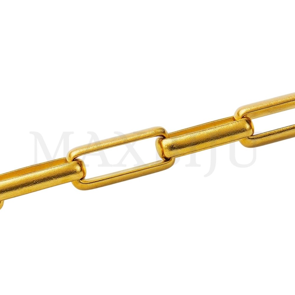 5.0mm Stainless Steel Rectangular Link Chain - Coil