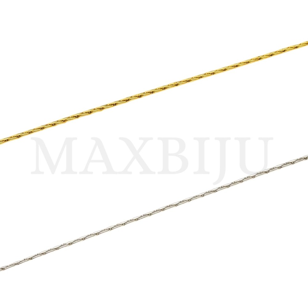 0.5mm Stainless Steel Snake Chain - Coil