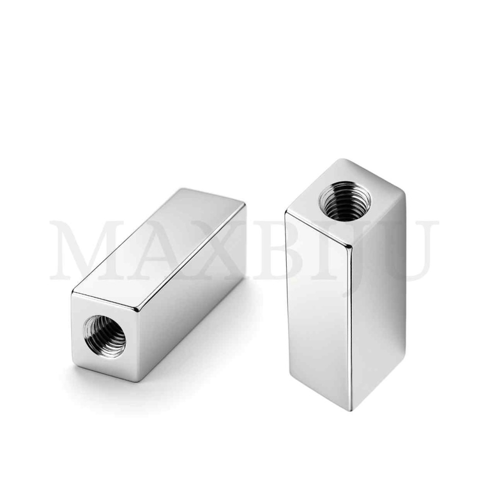 Stainless Steel Rectangular Beads 15mm