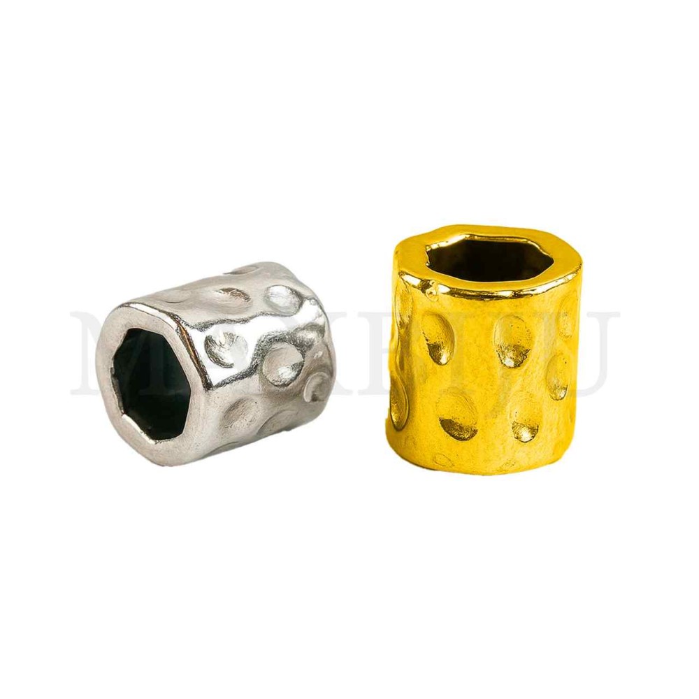 Stainless Steel Bead with Pattern