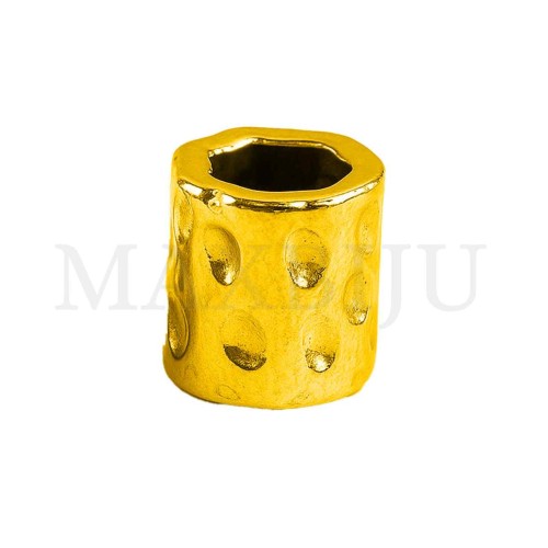 Stainless Steel Bead with Pattern