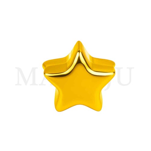 Stainless Steel Star Bead