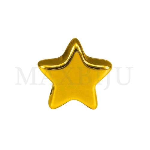 Stainless Steel Star Bead