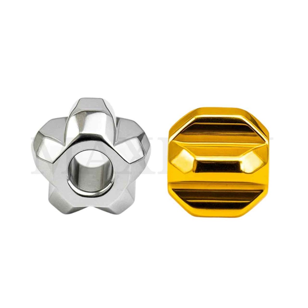 Stainless Steel Bead with Pattern