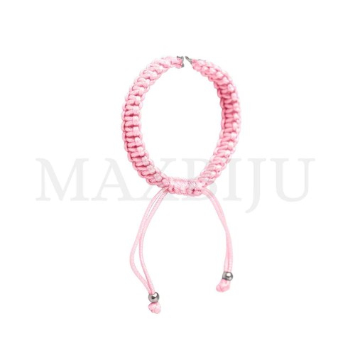 Steel Semi-Ready Adjustable Macrame Bracelet