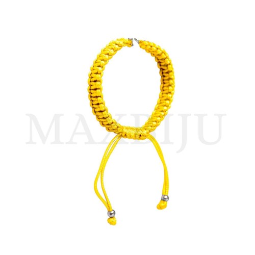 Steel Semi-Ready Adjustable Macrame Bracelet