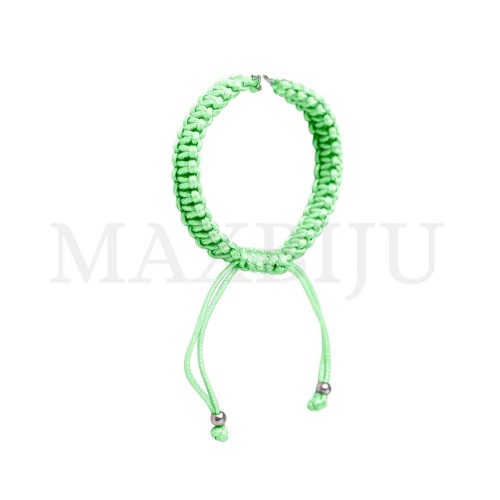 Steel Semi-Ready Adjustable Macrame Bracelet